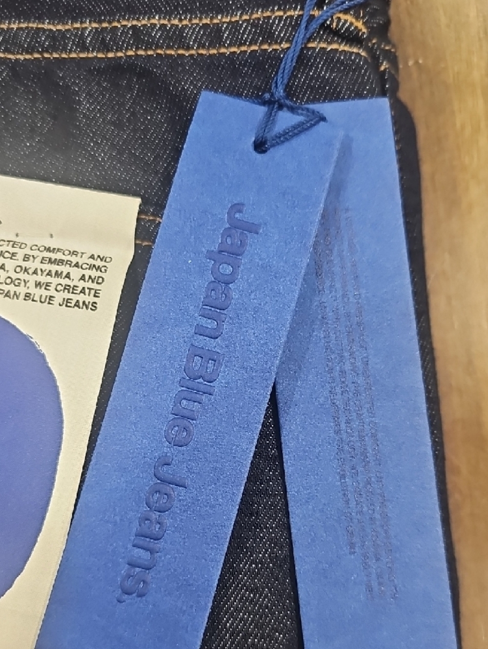Japan Blue Jeans Standard Wide in Dark Indigo - Picture 9 of 14